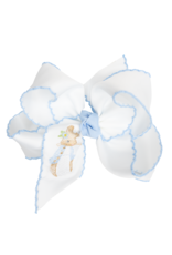 Beyond Creations ECKE Embroidered Rabbit Bow 087