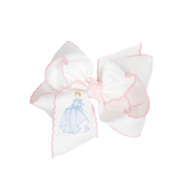 Beyond Creations Embroidered Princess Bow