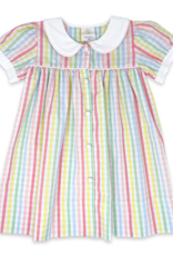 Lullaby Set Breccan Dress Rainbow Stripe