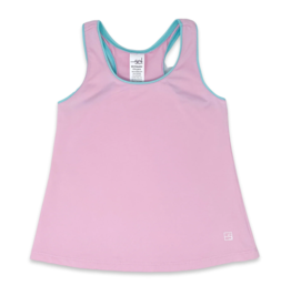 Set Athleisure (Size 7/8) Riley Razor Tank Pink/mint