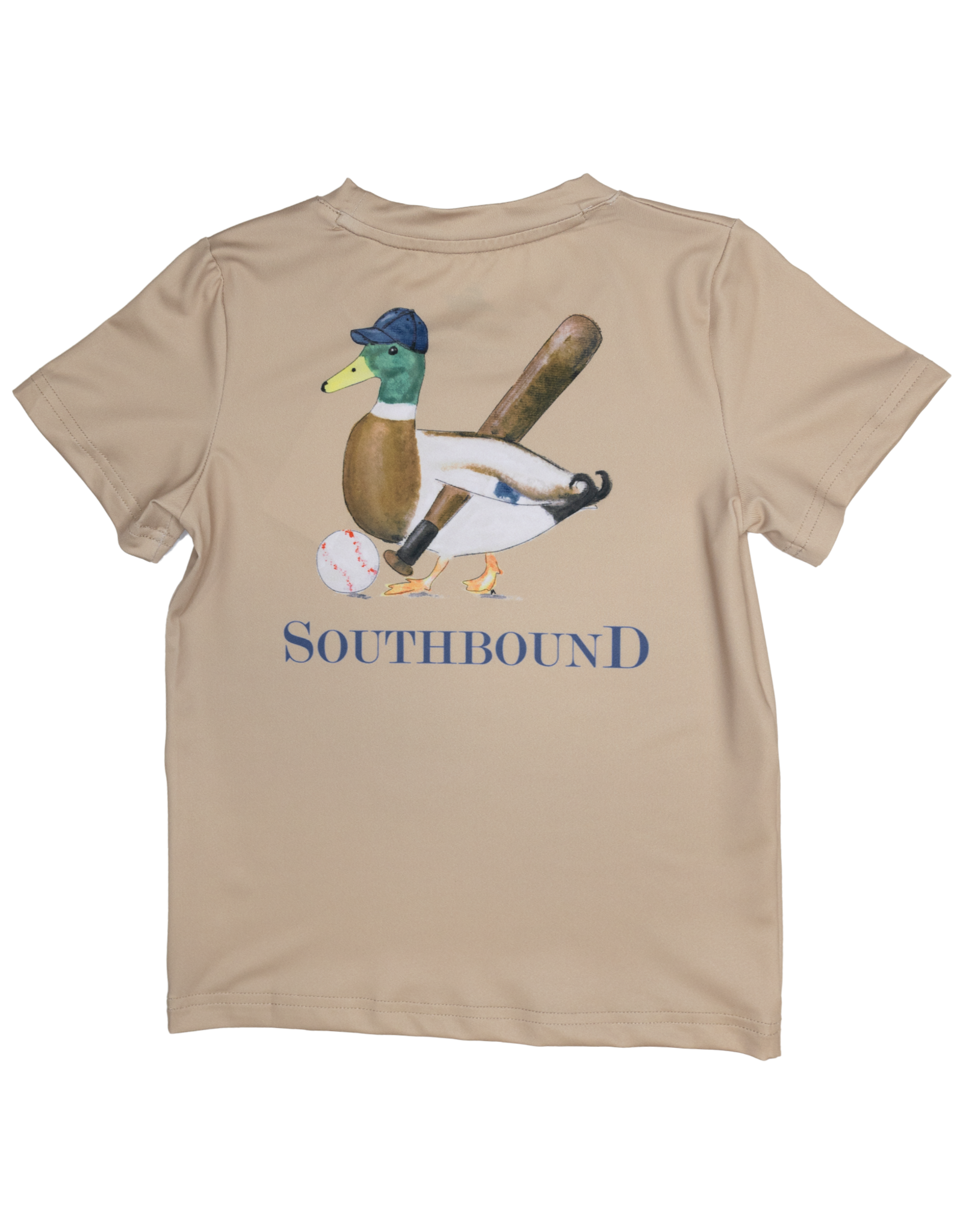 South Bound 3382 Performance Tee Tan Duck