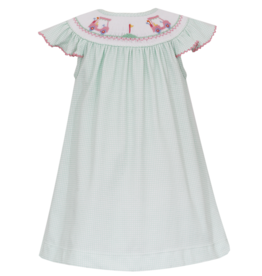 Petit Bebe Golf Knit Smocked Dress