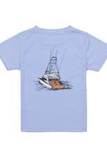 Properly Tied PT24 SS Performance Tee Deep Waters Light Blue