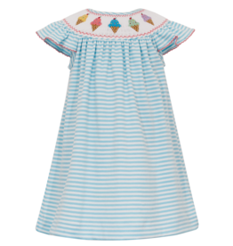 Petit Bebe Ice Cream Knit Bishop Dress