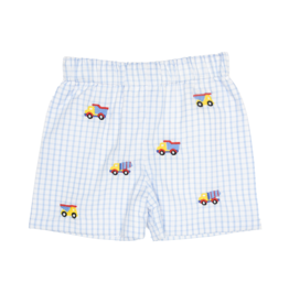 Zuccini Embroidered Short Construction