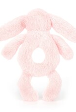 Jellycat Bashful Pink Bunny Ring Rattle