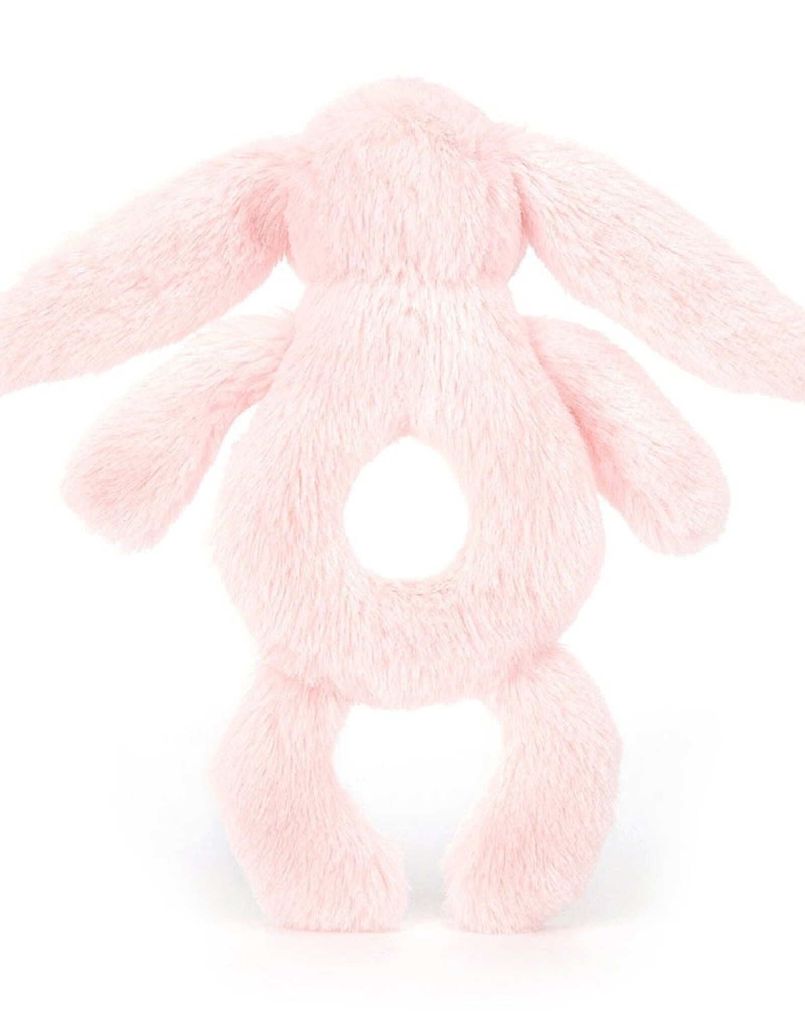 Jellycat Bashful Pink Bunny Ring Rattle