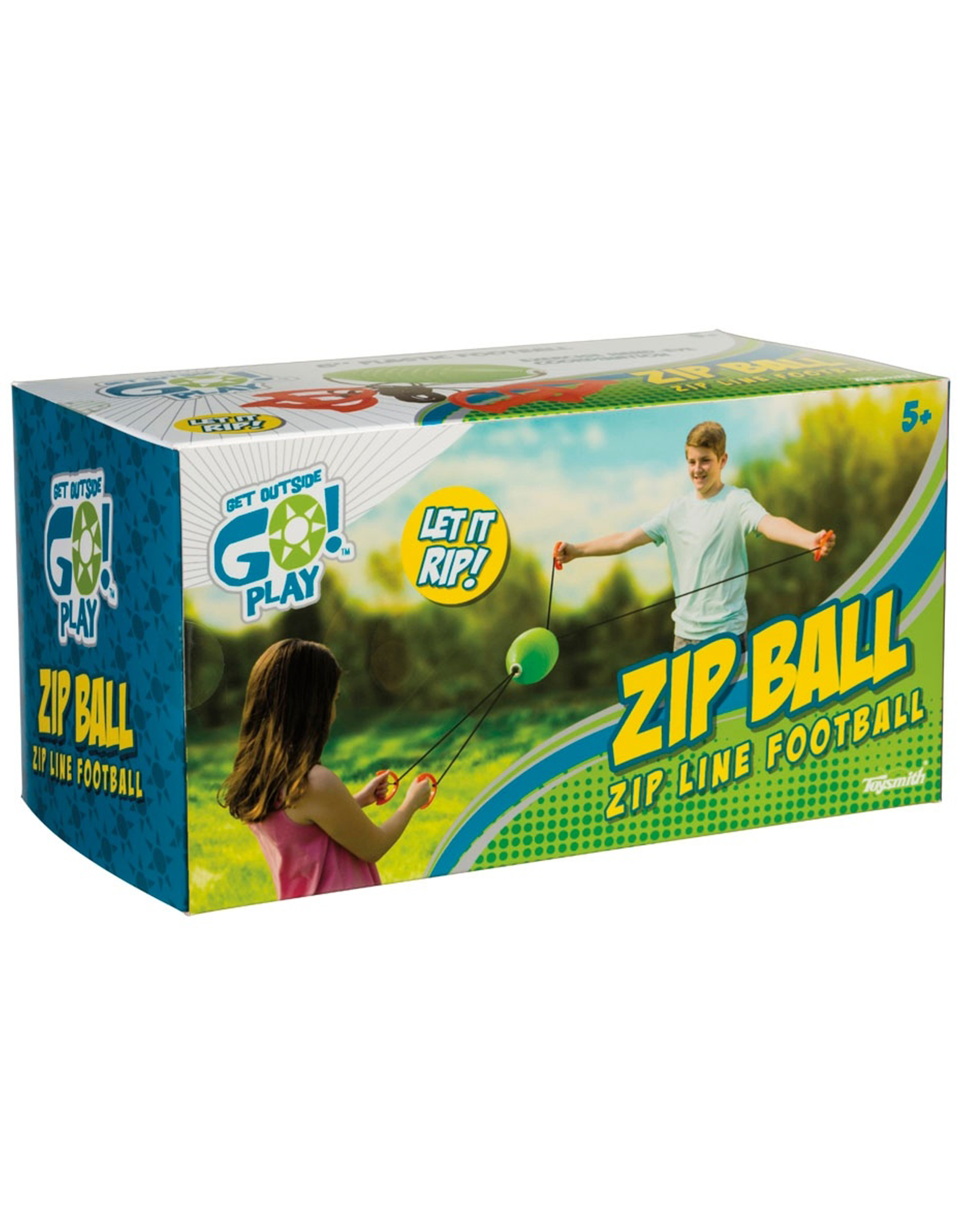 Toysmith Zip Ball 12"