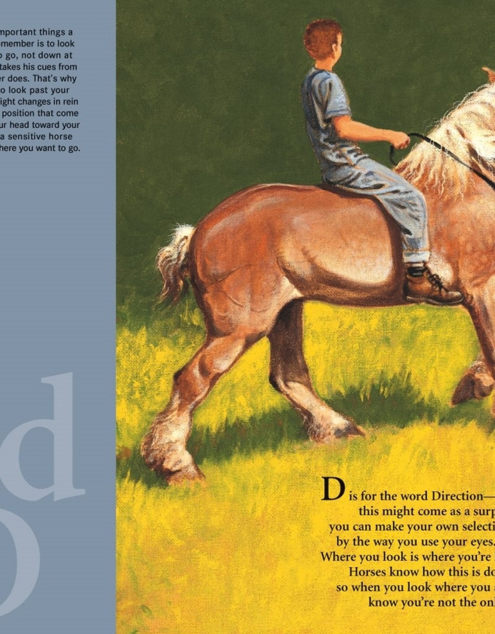 Sleeping Bear Press H is for Horse: An Equestrian Alphabet picture book