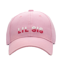 Harding Lane Embroidered Hat Lt. Pink Lil Sis