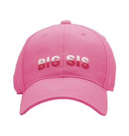 Harding Lane Embroidered Hat Light Pink Big Sis