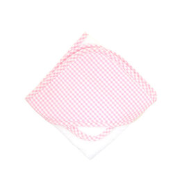 3 Marthas Boxed Hooded Towel Set Pink Check