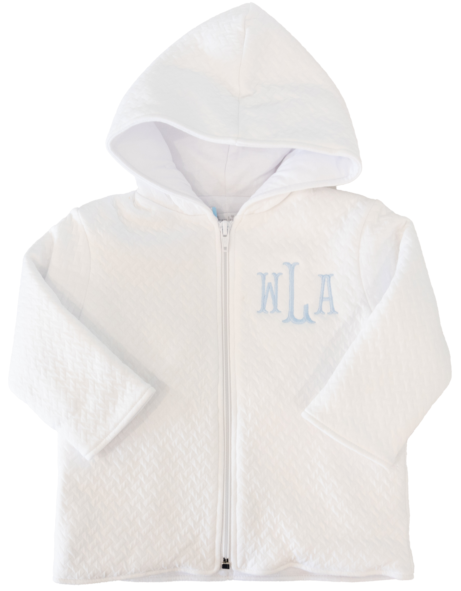 Kissy Kissy F24 Jacquard Zip Jacket Blue