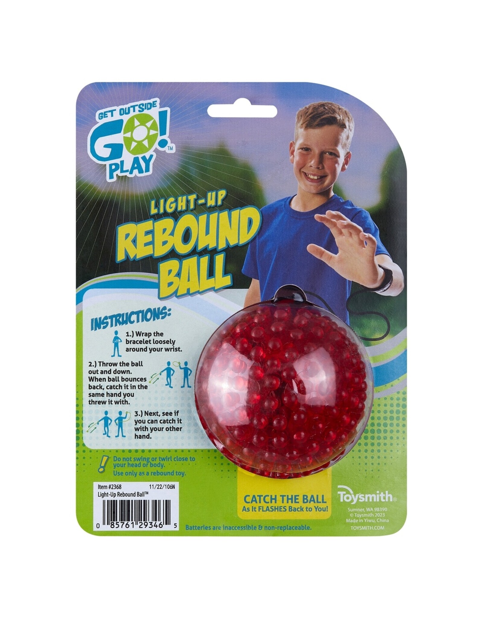Toysmith Light Up Rebound Ball