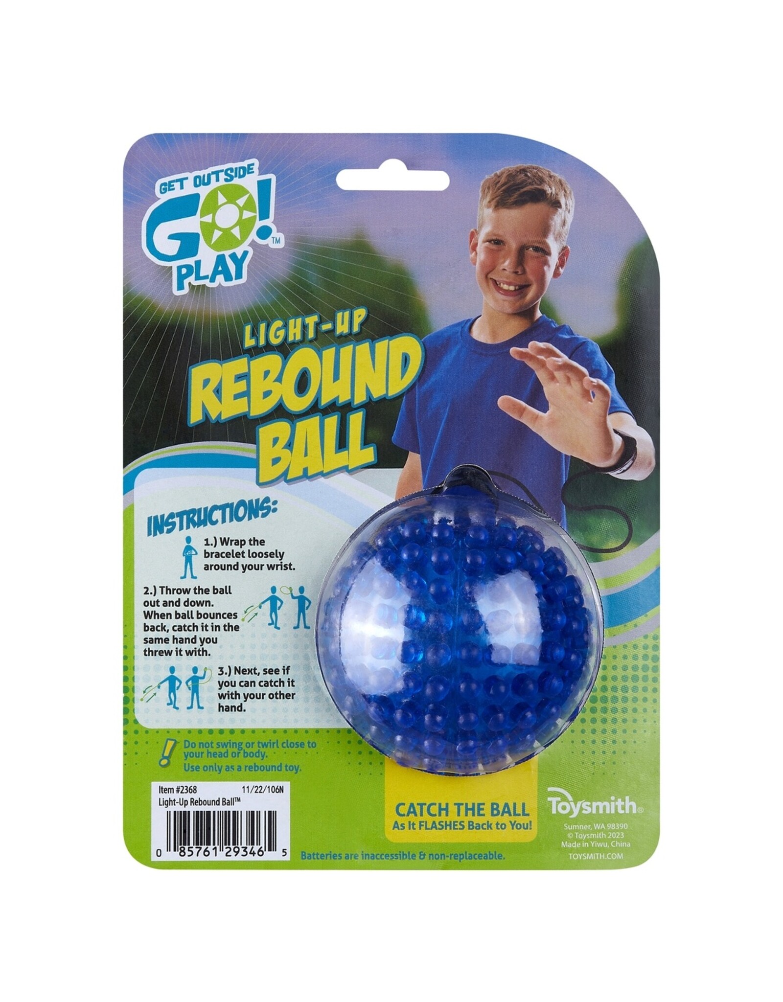 Toysmith Light Up Rebound Ball