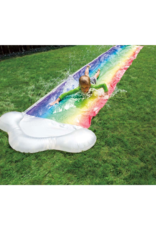 Toysmith Dash n' Splash Rainbow Water Slide