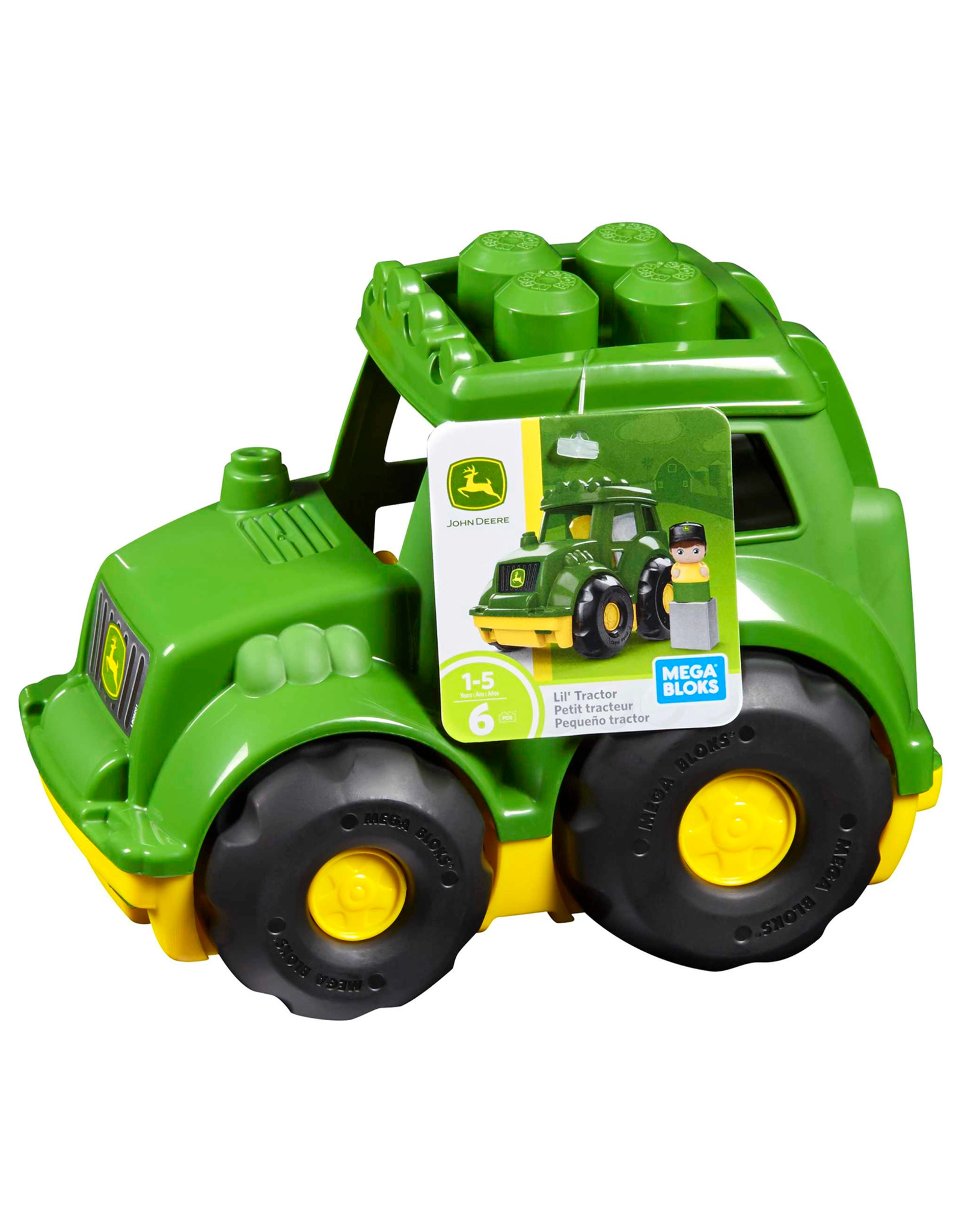 Toysmith Mega Bloks John Deere Lil' Tractor
