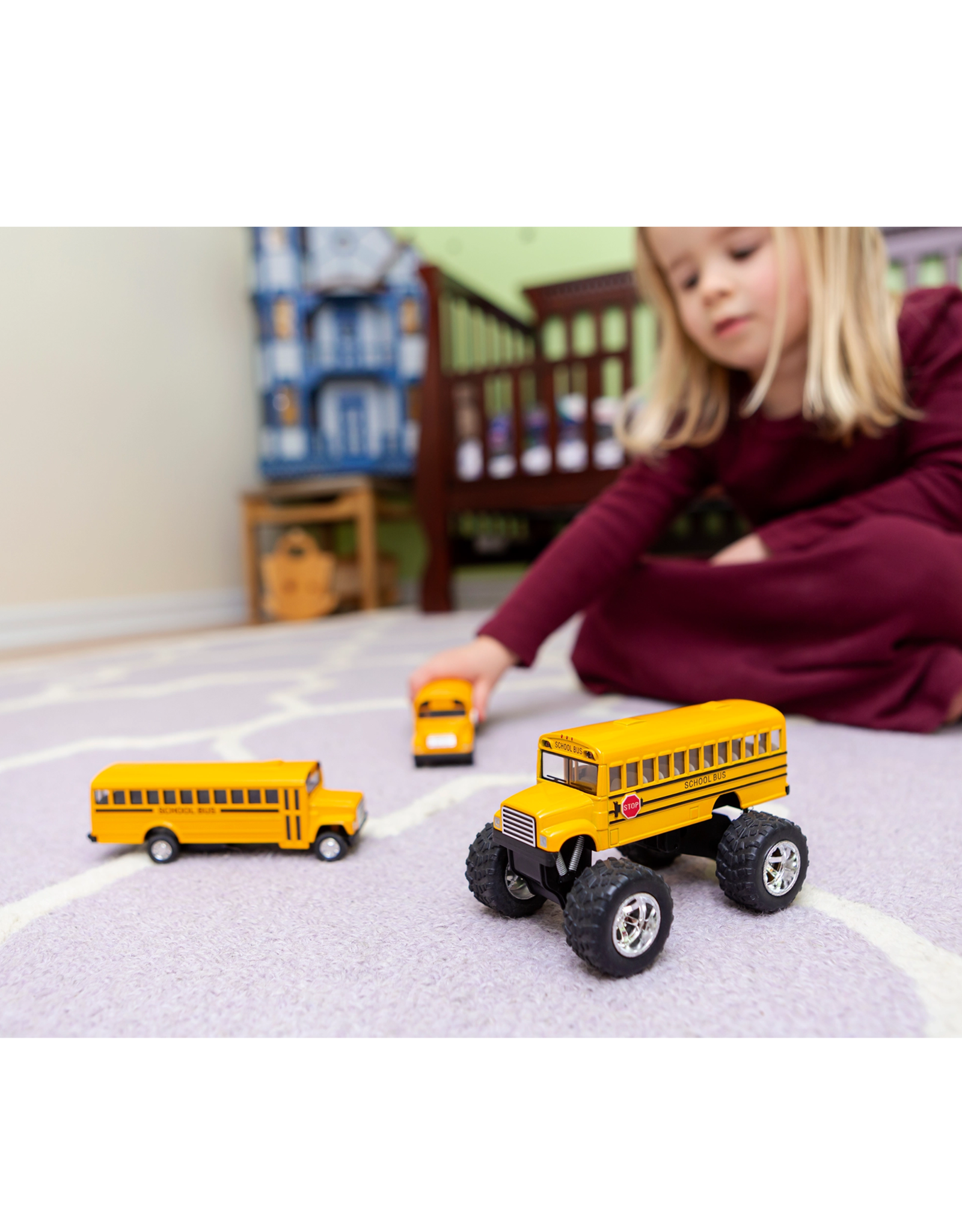 Toysmith Monster School Bus