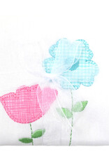 3 Marthas 3M appliqued burp pad garden