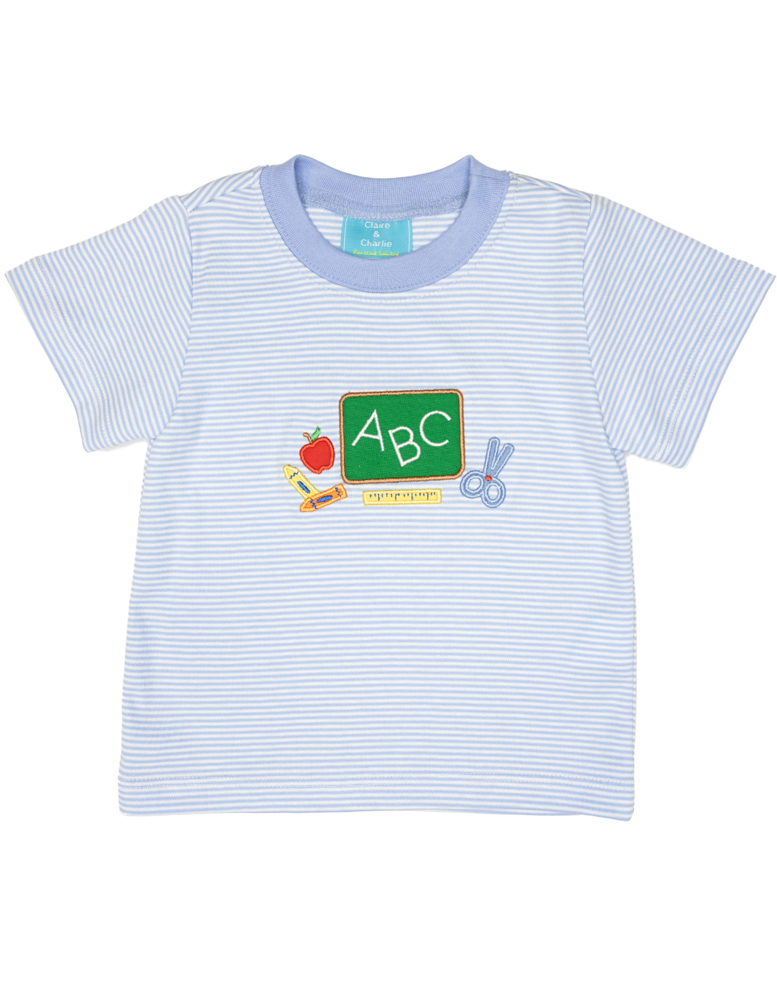 Claire and Charlie 5000P ABC Blue Stripe Shirt