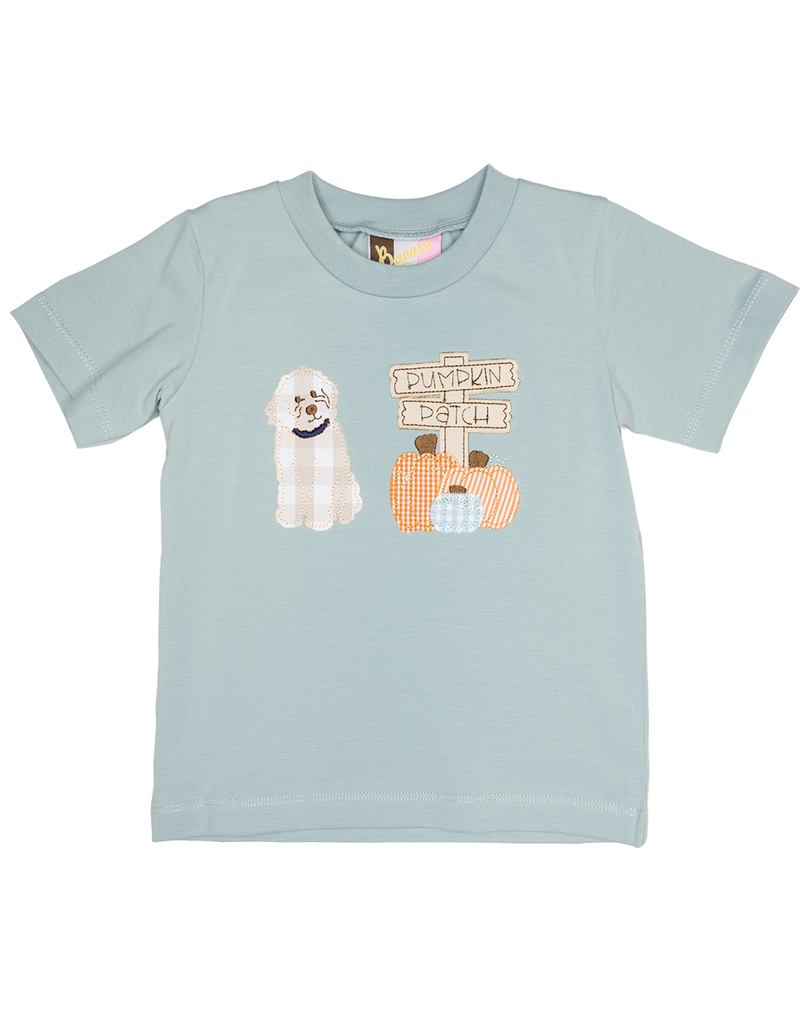 Banana Split 248 Pumpkin Patch Applique Shirt