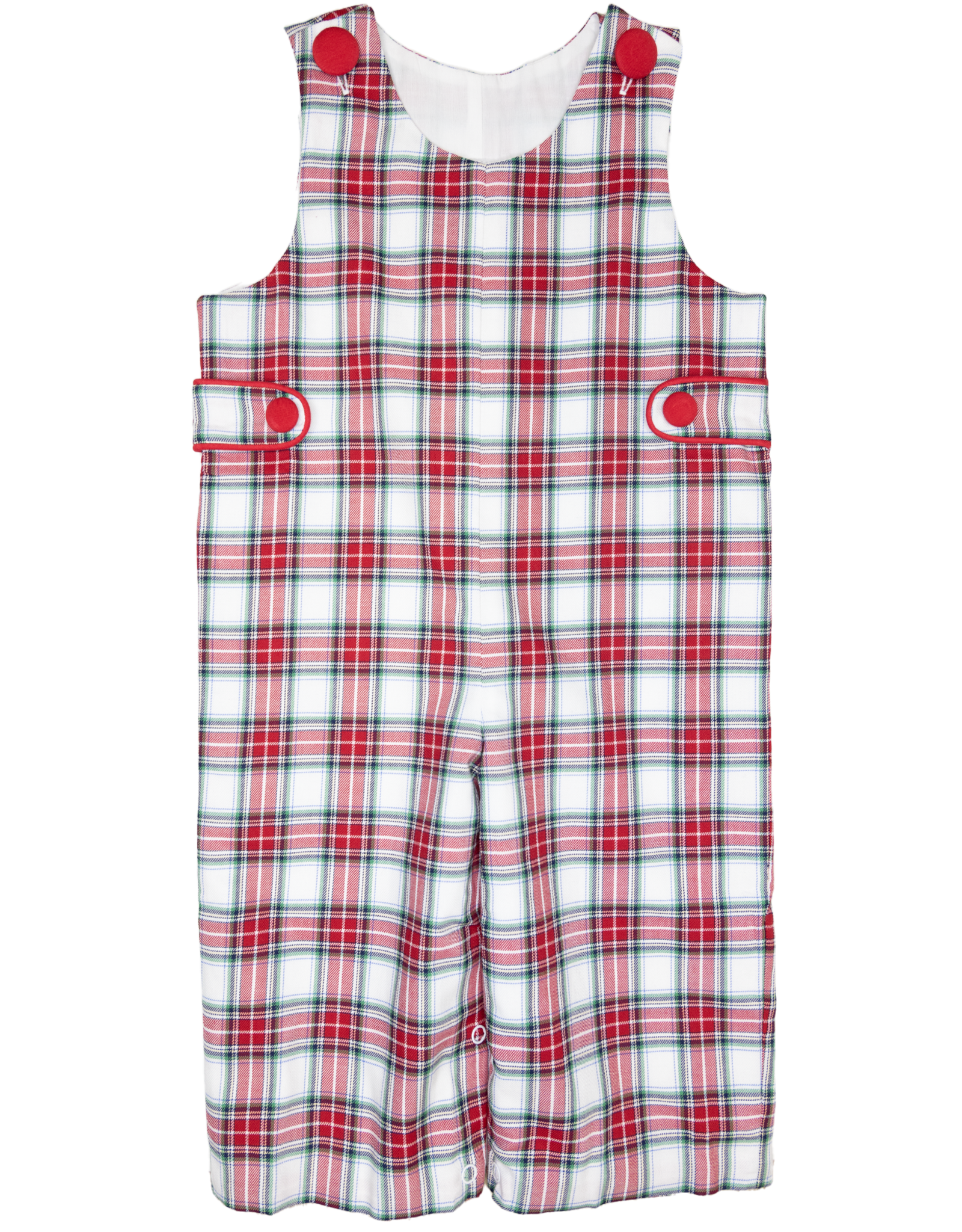 Banana Split 346 Red Plaid Longall