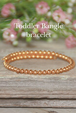 Collectables BAN-24G Toddler Gold Bead Bracelet