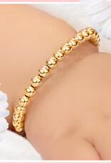 Collectables BAN-24G Toddler Gold Bead Bracelet