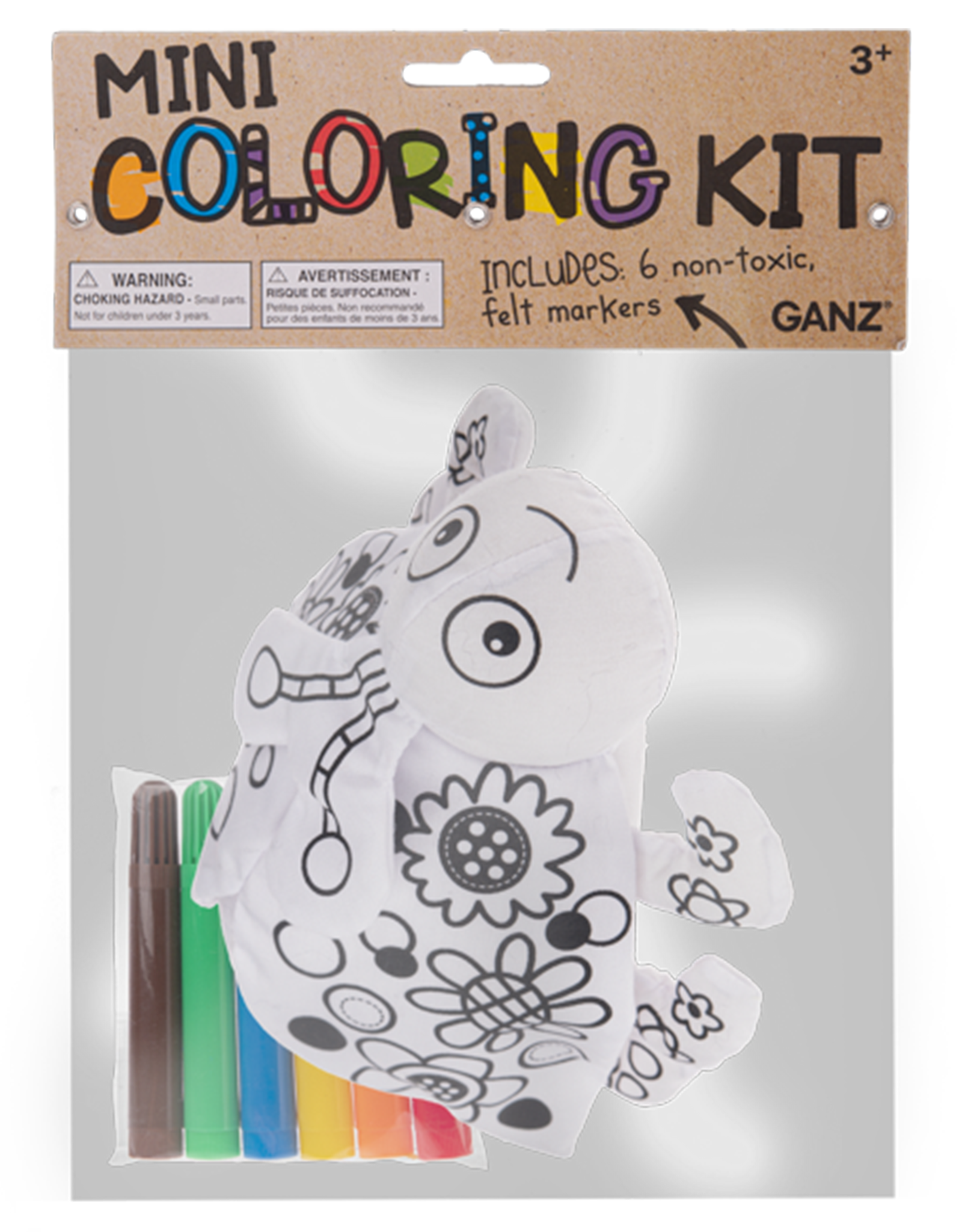 Ganz H15346 6.5" Color Kit Ladybug