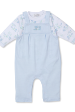 Kissy Kissy Forest Fun Overall Set Blue
