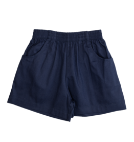 Luigi Twill Short w/Pockets Navy
