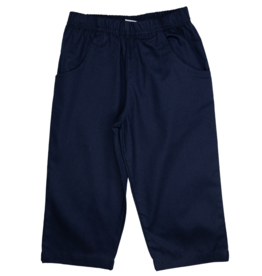 Luigi Twill Pant w/Pockets Navy