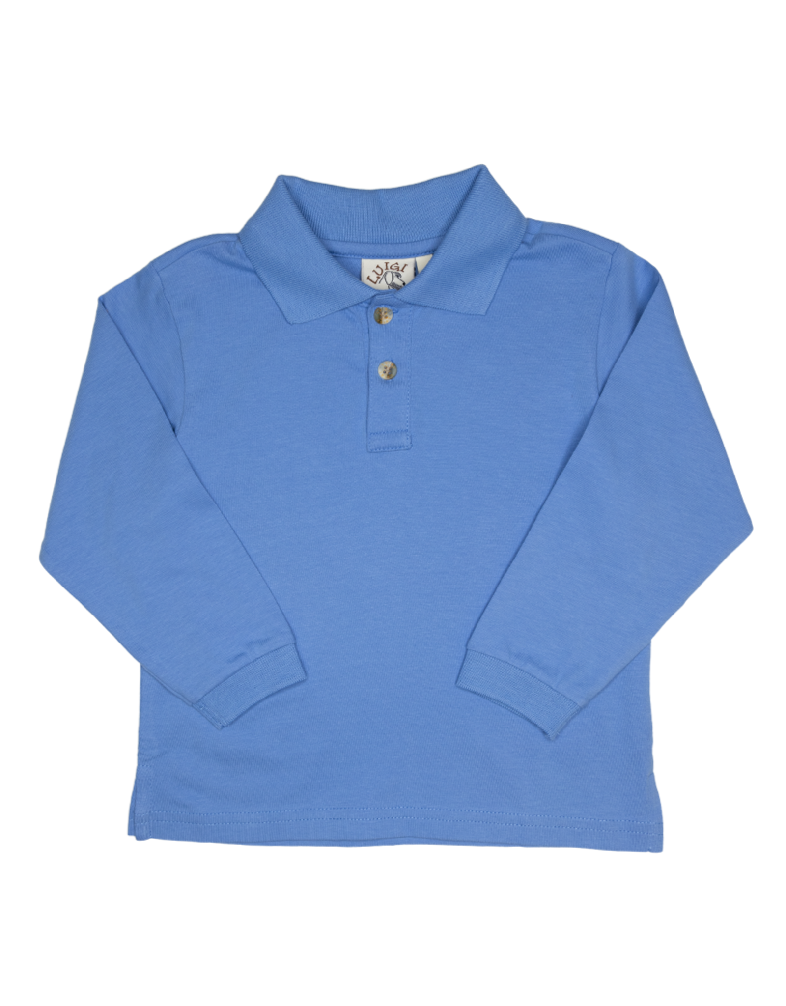 Luigi ITP014 Luigi LS Polo Chambray 10
