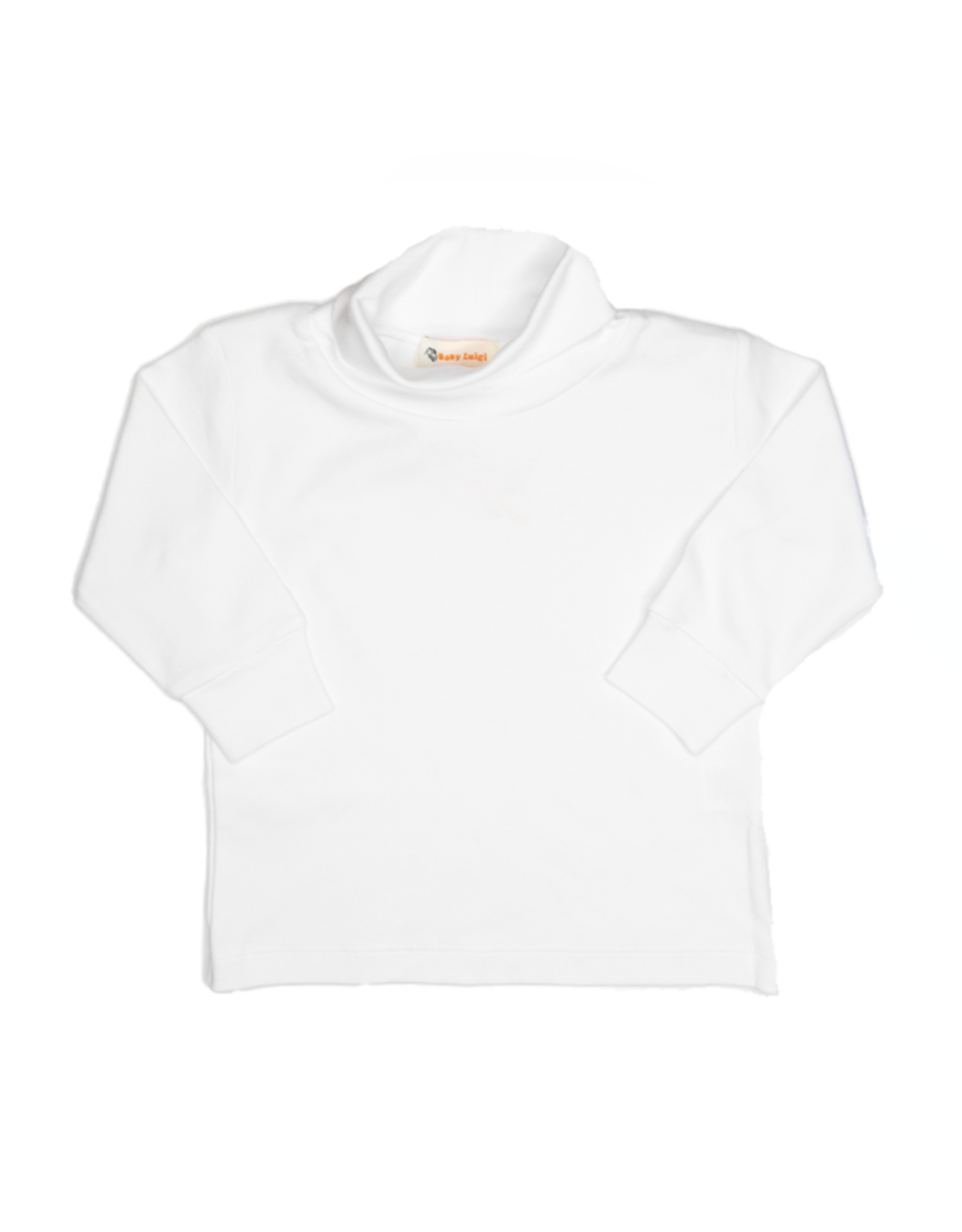 Luigi ITS001 White Turtleneck