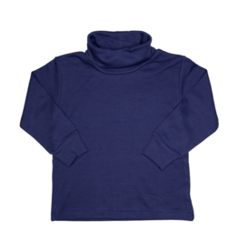Luigi Navy Turtleneck