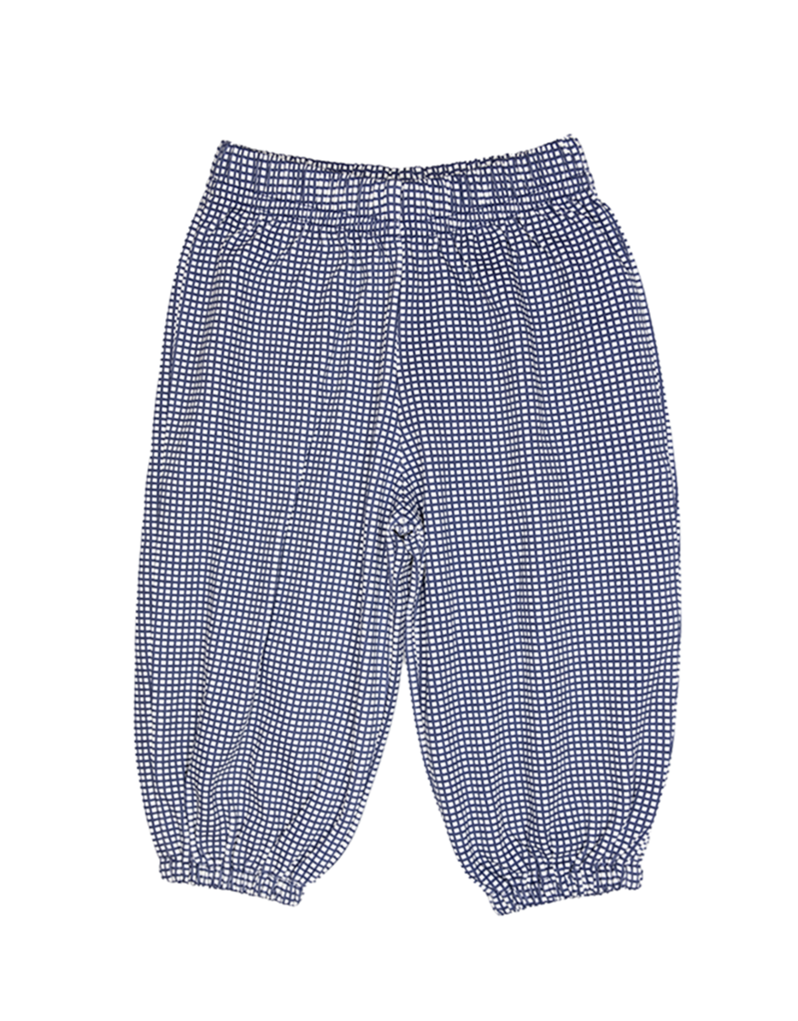 Luigi IP052P Navy Gingham Bloomer Pant