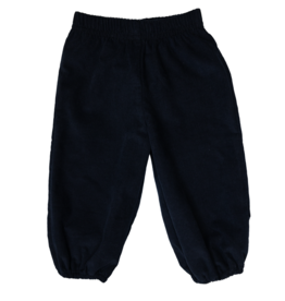 Luigi Navy Corduroy Bloomer Pant