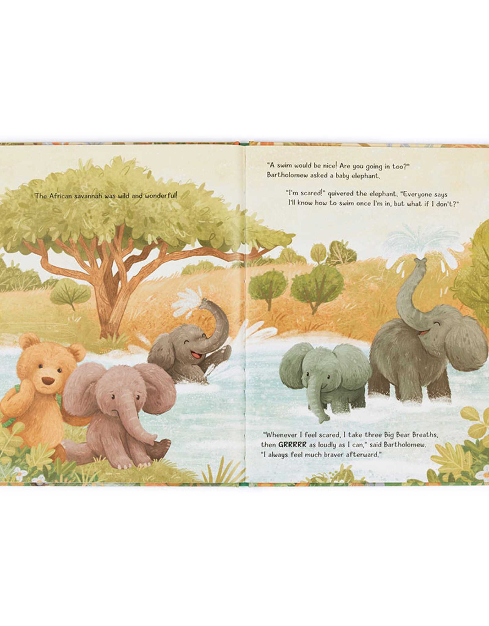 Jellycat It's A Big World Bartholomew book