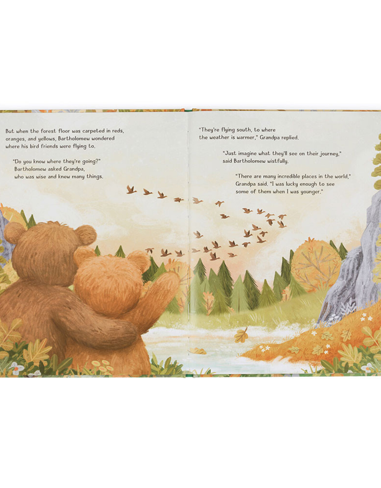 Jellycat It's A Big World Bartholomew book