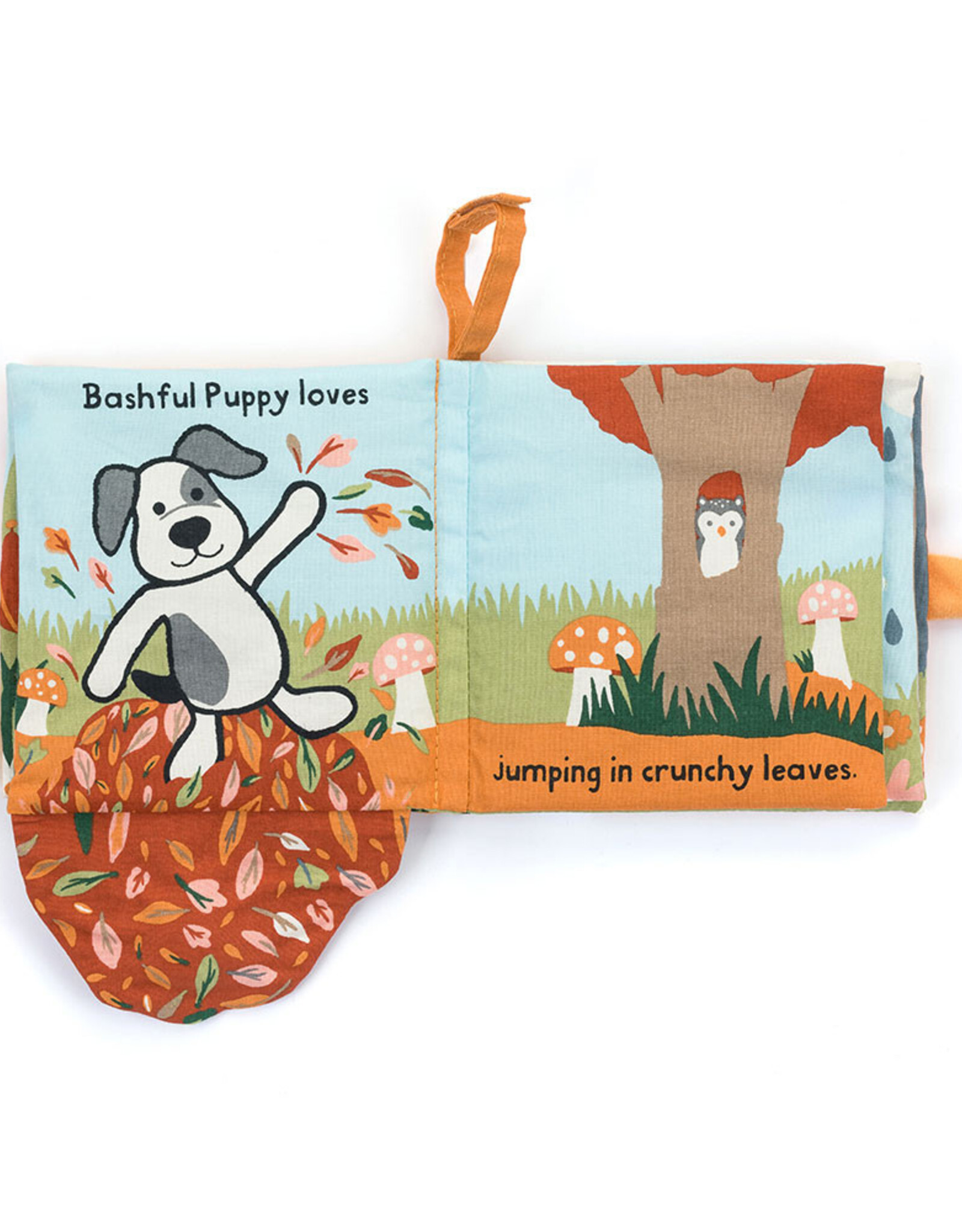 Jellycat Bashful Puppy Loves You book