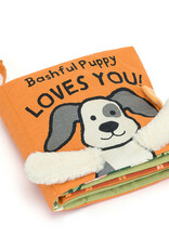 Jellycat Bashful Puppy Loves You book