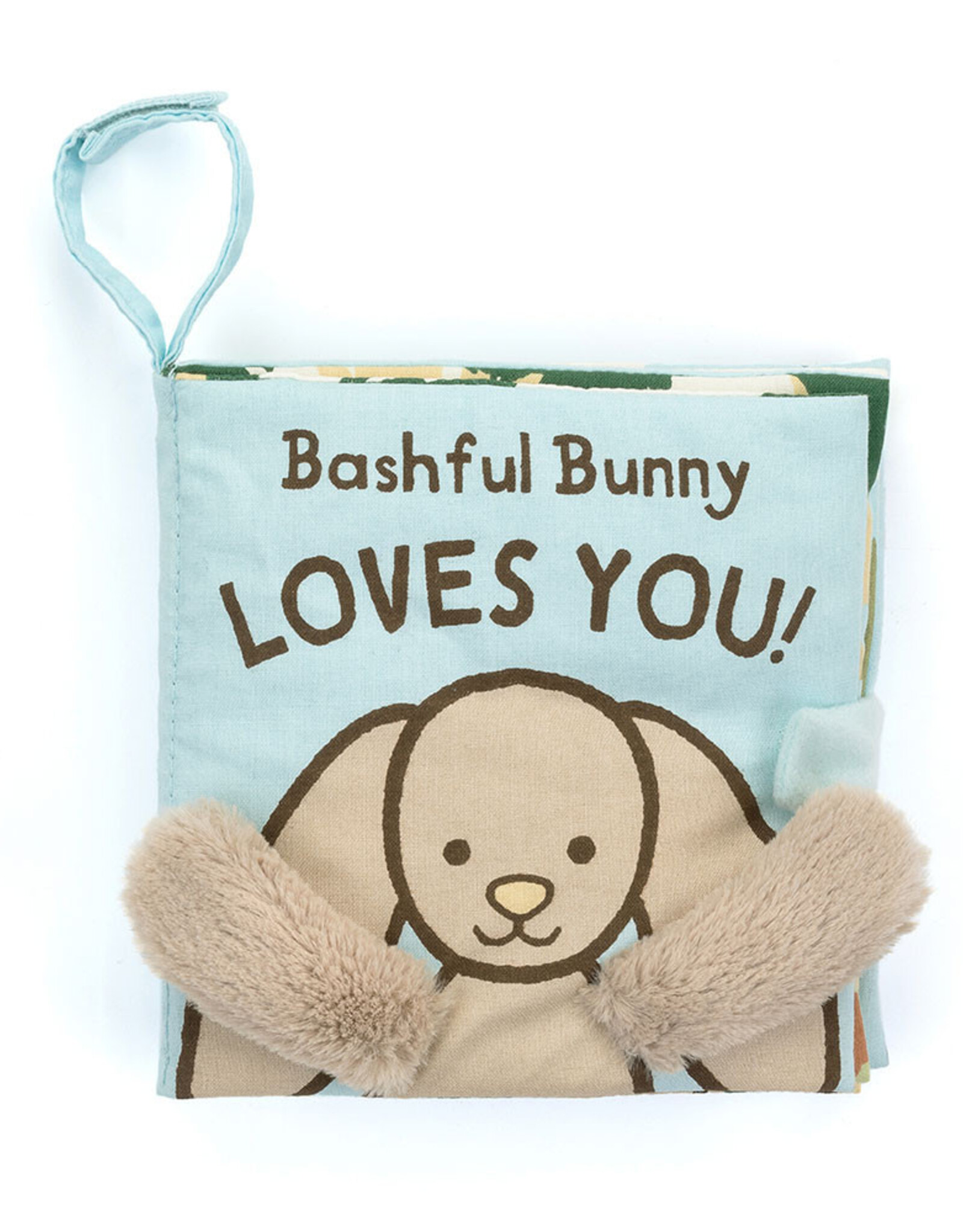 Jellycat Bashful Bunny Loves You book