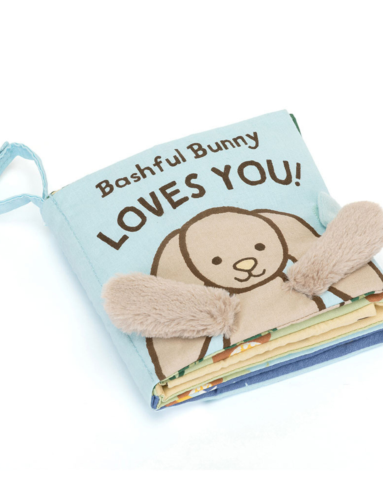 Jellycat Bashful Bunny Loves You book