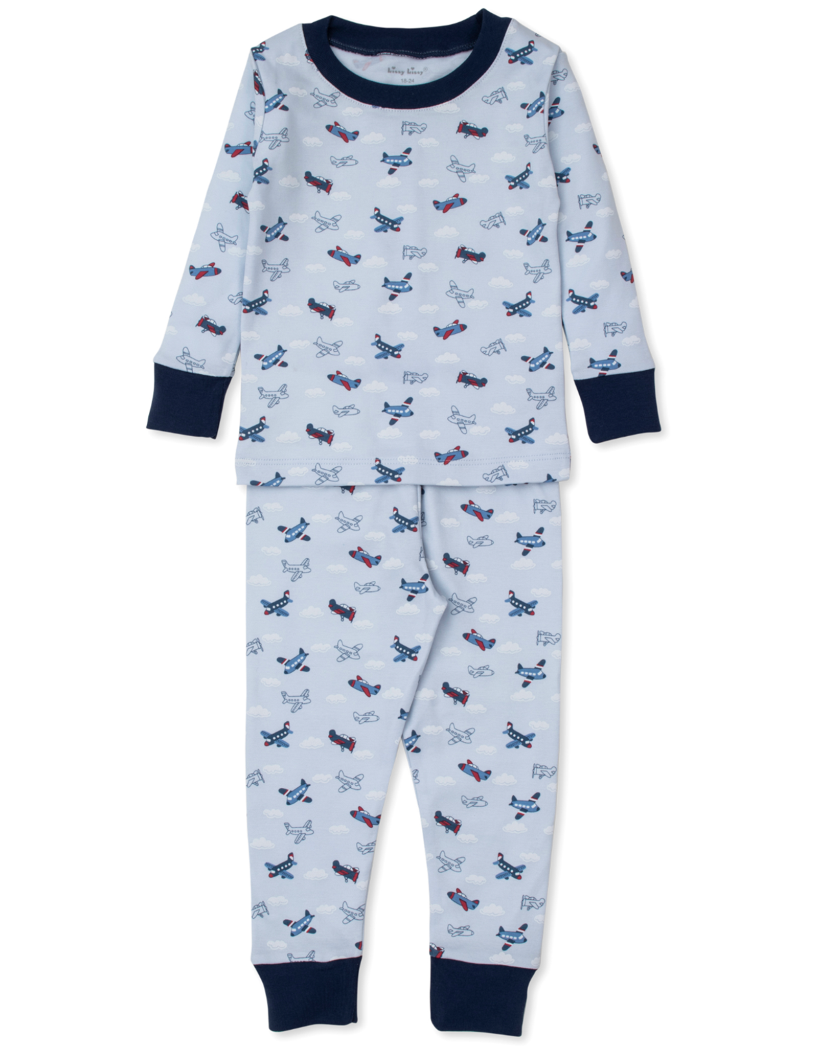Kissy Kissy Sky High Planes 2pc PJ