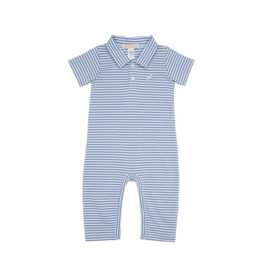 TBBC Sir Proper Romper Barbados Blue Stripe