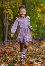 Mabel and Honey 6889BN Brown Hazel Dress