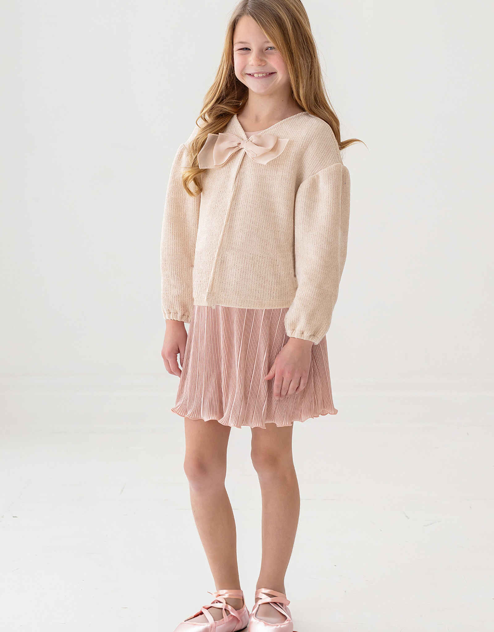 Mabel and Honey 7077WE White Snowflake Jacket