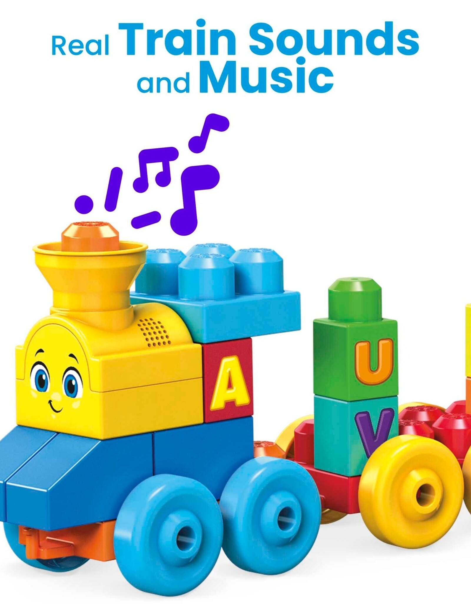Toysmith MEGA Bloks Musical Train