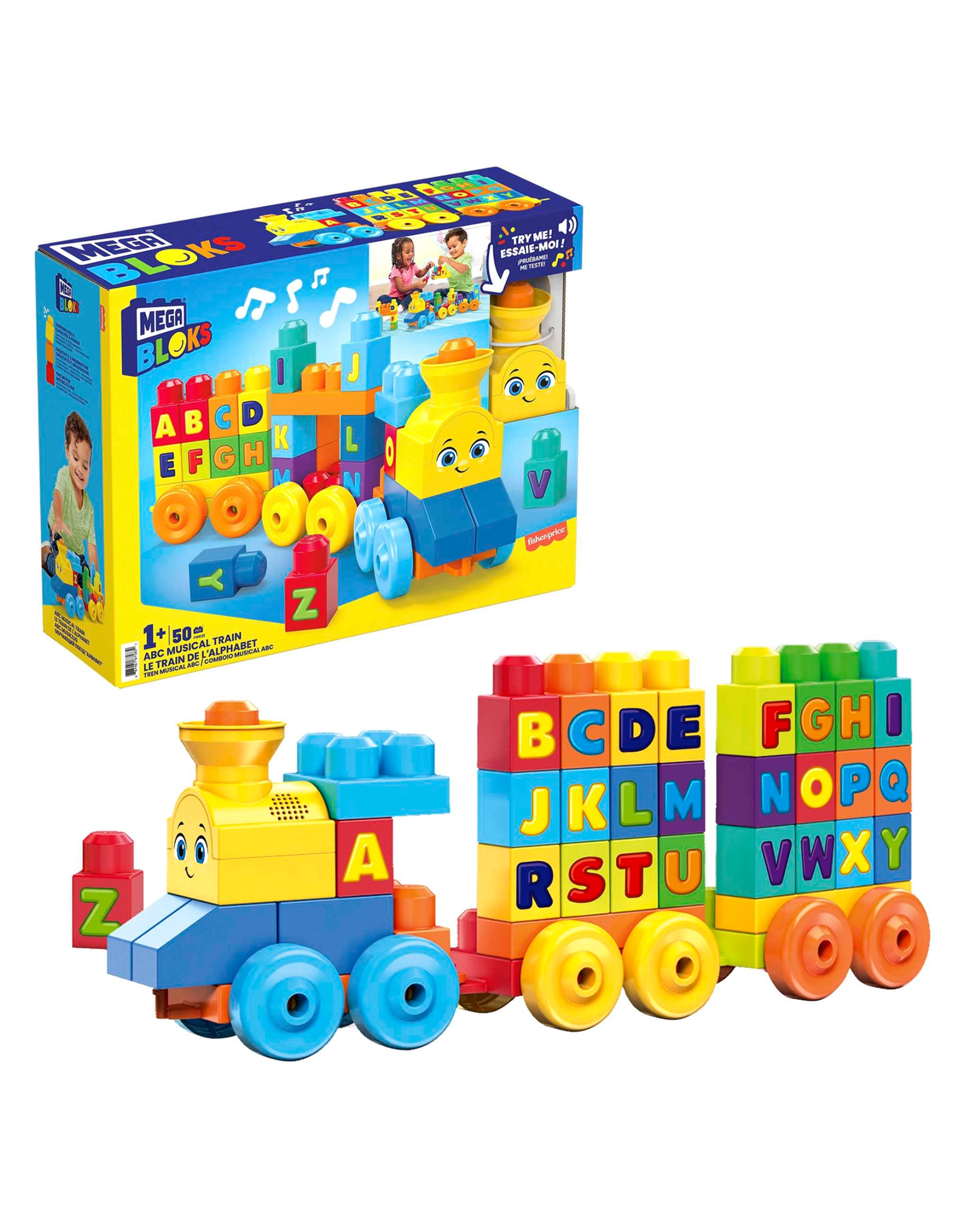 Toysmith MEGA Bloks Musical Train