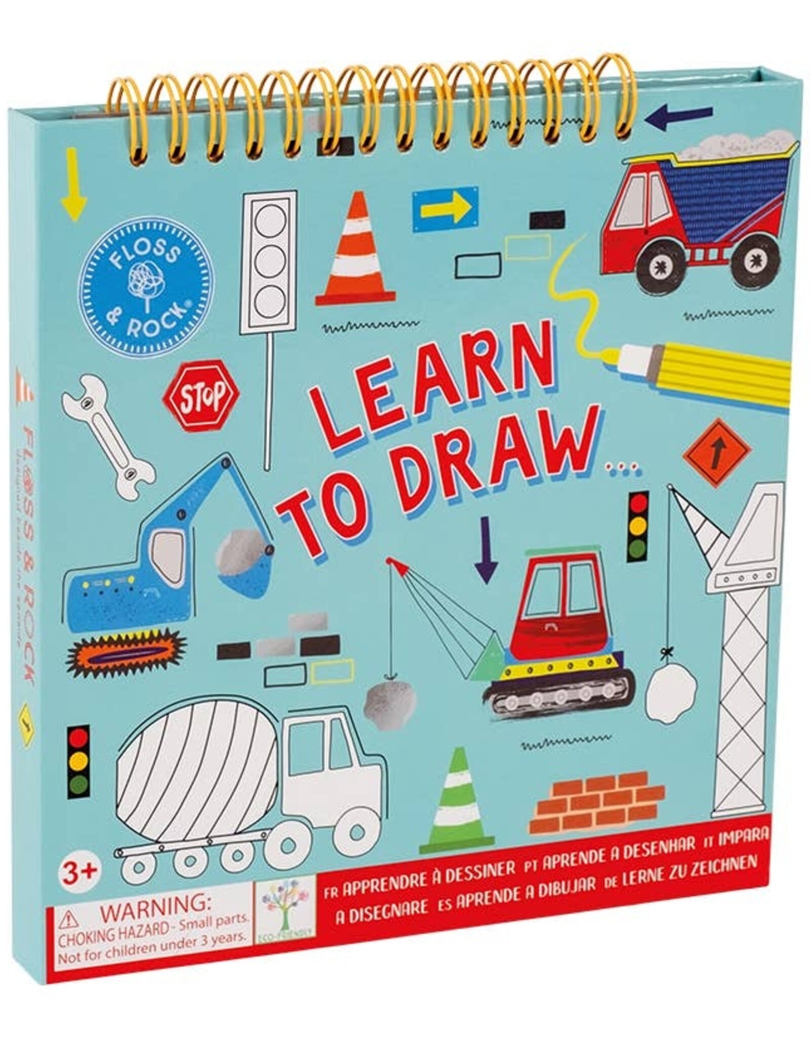 Floss and Rock Construction Learn To Draw
